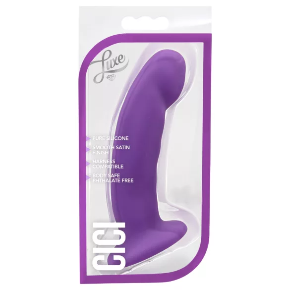Blush Luxe - dildo in silicone (viola)
