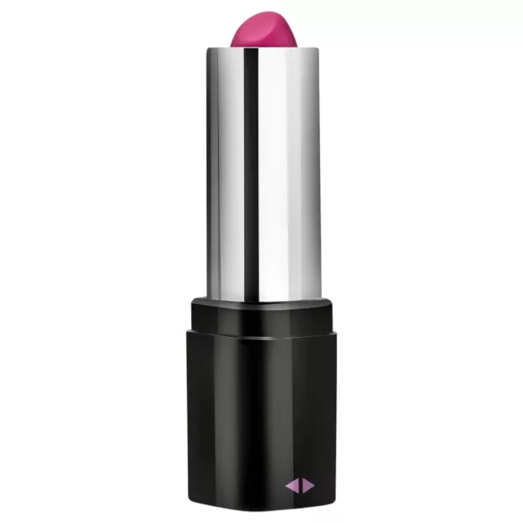 Blush - vibratore rossetto impermeabile - nero rosa