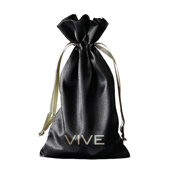 Vive - borsa satinata per giochi sensuali (nera)