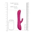 Vive Chou - vibratore clitorideo ricaricabile con testina intercambiabile - rosa