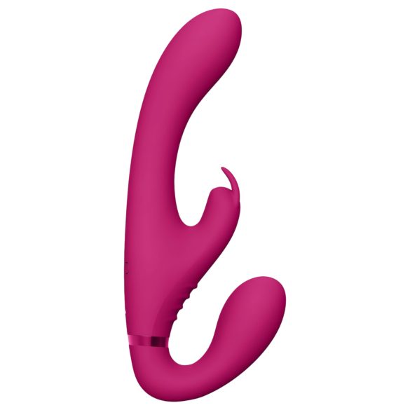 Vive Suki - strap-on vibratore senza imbracatura - silicone rosa