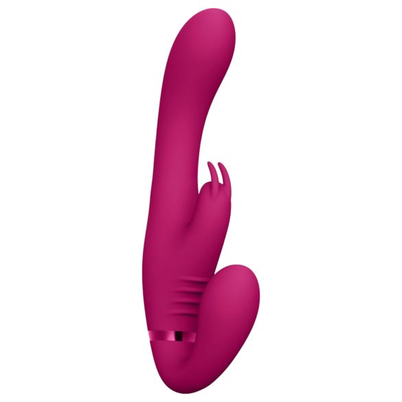 Vive Suki - strap-on vibratore senza imbracatura - silicone rosa