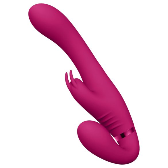 Vive Suki - strap-on vibratore senza imbracatura - silicone rosa