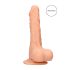 RealRock - dildo realistico con testicoli - 17cm - colore naturale