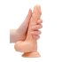 RealRock - dildo realistico con testicoli - 17cm - colore naturale