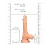 RealRock Dong 8 - Dildo realistico con testicoli (20cm) - naturale