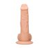 RealRock Dong 10 - dildo realistico con testicoli (25 cm) - naturale