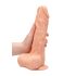 RealRock Dong 10 - dildo realistico con testicoli (25 cm) - naturale