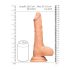RealRock Dong 10 - dildo realistico con testicoli (25 cm) - naturale