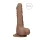 RealRock - dildo realistico con testicoli 25cm - colore naturale scuro