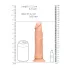 RealRock - dildo realistico 20 cm - colore naturale