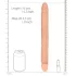 RealRock - doppio dildo realistico 36 cm - colore naturale