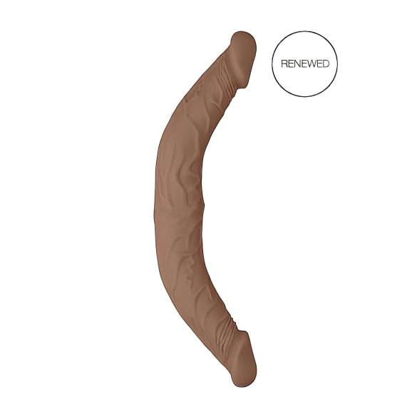 RealRock Double Dong 14 - Doppio Dildo (36cm) - Naturale Scuro