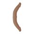 RealRock Double Dong 14 - Doppio Dildo (36cm) - Naturale Scuro