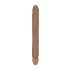 RealRock Double Dong 18 - doppio dildo 46 cm - naturale scuro