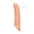 RealRock - estensore pene 21cm - trasparente natura