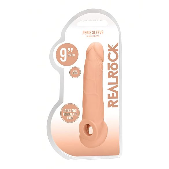 RealRock - Estensione pene - 21,5 cm - colore naturale
