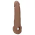 RealRock - guaina fallo realistico - 21,5 cm - colore naturale scuro