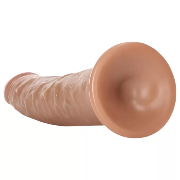 RealRock - dildo realistico slim 15,5 cm - colore naturale scuro