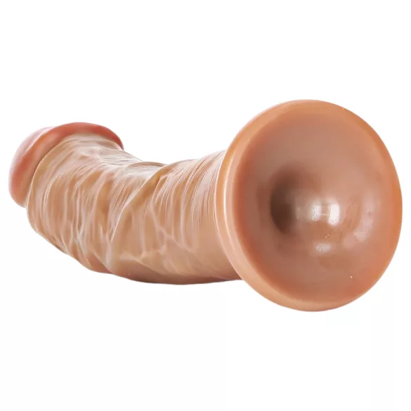 RealRock - dildo realistico - 15,5 cm - pelle scura