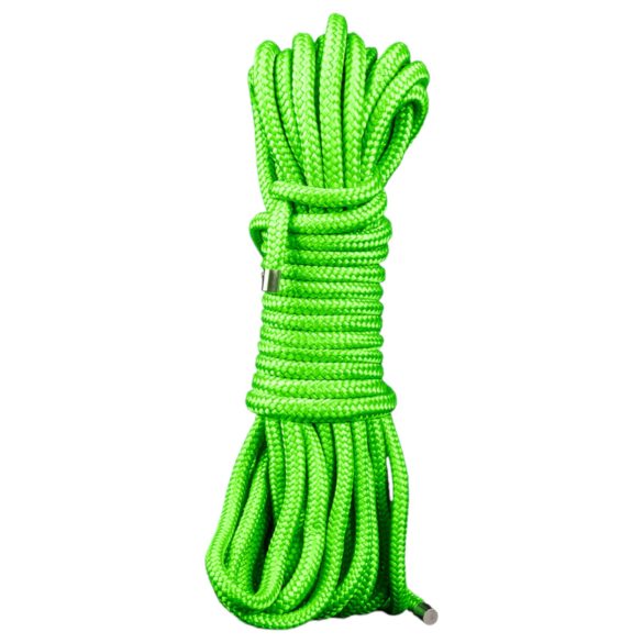 Ouch! - Corda bondage fluorescente - 5m (verde)
