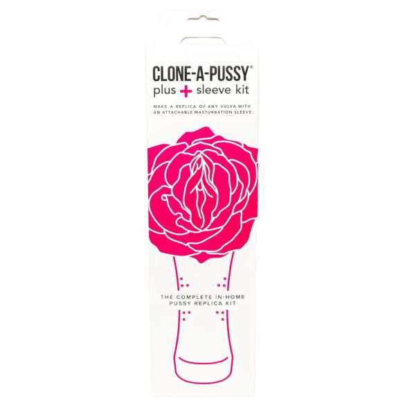 Clone-a-Pussy - kit per calco della vulva e manicotto - silicone rosa
