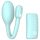 Raytech - Uovo vibrante wireless ricaricabile (blu)