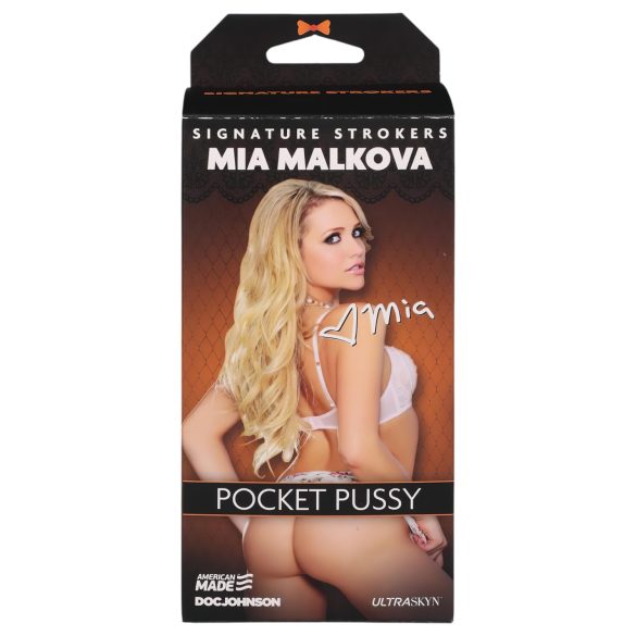 Doc Johnson Mia Malkova - finta vagina Ultraskyn realistico (naturale)