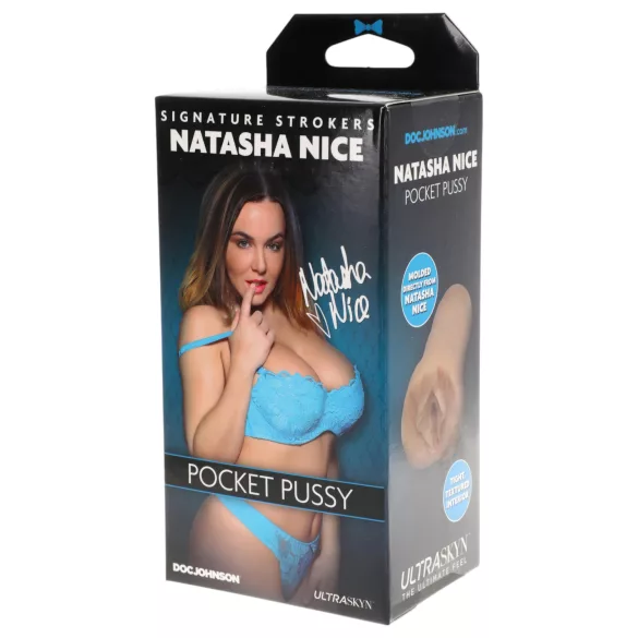 Doc Johnson Natasha Nice - masturbatore realistico Ultraskyn - vagina naturale