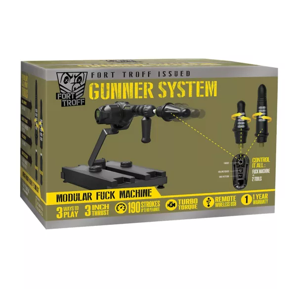 Doc Johnson Gunner System - macchina del sesso elettrica - nero