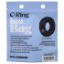 Doc Johnson C-Ring - anello fallico in silicone (nero)
