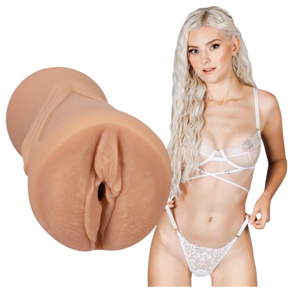 Doc Johnson Eva Elfie - realistic Ultraskyn vagina (naturale)
