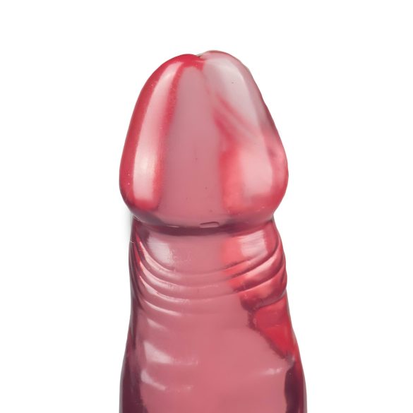 Crystal Jellies - dildo anale con ventosa - silicone rosa