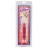 Crystal Jellies - dildo anale rosa con ventosa