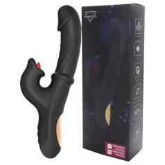 Wilson - vibratore rabbit con stimolatore clitorideo - nero