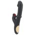 Wilson - vibratore rabbit con stimolatore clitorideo - nero