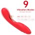 Bestoy - vibratore rosso per il punto G con linguetta
