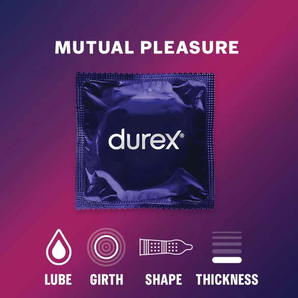 Durex Mutual Pleasure - preservativi ritardanti (3 pz)