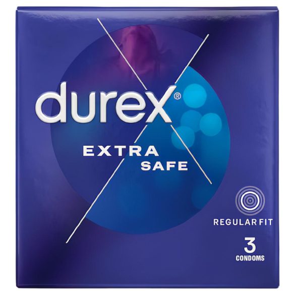 Durex - preservativo extra sicuro - confezione da 3 pezzi