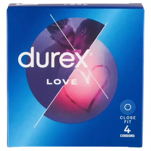 Durex Love - preservativi misura piccola - confezione da 4 pezzi