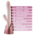 Blush Fraya - vibratore rabbit con stimolatore clitorideo - silicone rosa