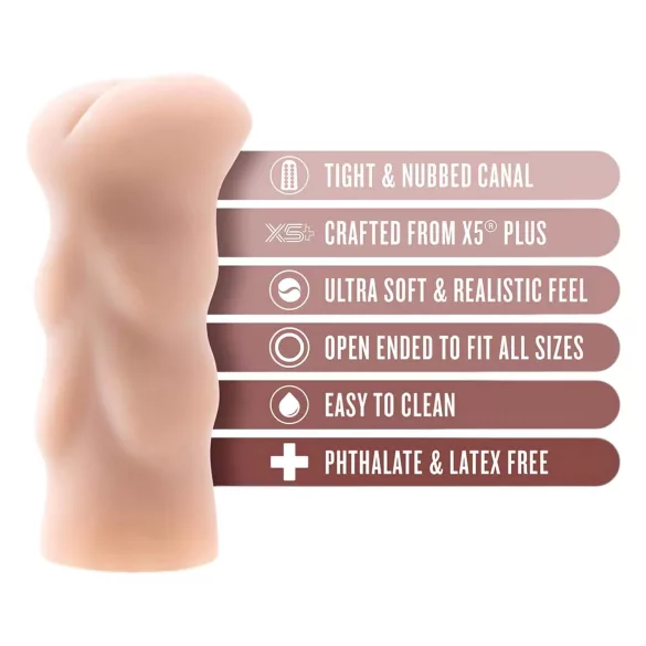 Enlust Cassie - masturbatore anale realistico - silicone color carne