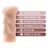 Enlust Cassie - masturbatore anale realistico - silicone color carne