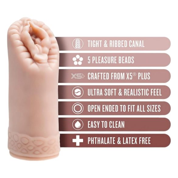 Enlust Alyssa - masturbatore realistico vaginale - immagini AI - colore naturale