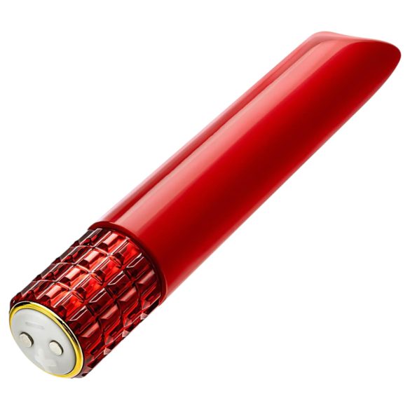 Oh My Gem - vibratore rossetto ricaricabile (rosso)