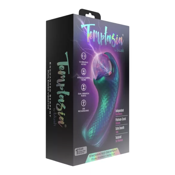 Temptasia Serpente Incantato - vibratore mitico per il clitoride (verde)