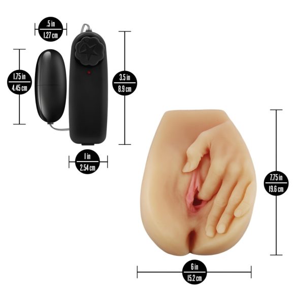 Enlust Selena - vagina artificiale vibrante con immagini AI (naturale)