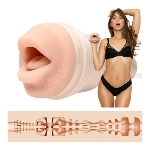 Fleshlight Riley Reid Insomnia - masturbatore orale