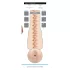Fleshjack Griffin Barrows - masturbatore realistico anale - silicone color carne