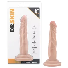   Dr. Skin 5 - dildo realistico con ventosa - colore naturale 14,5 cm